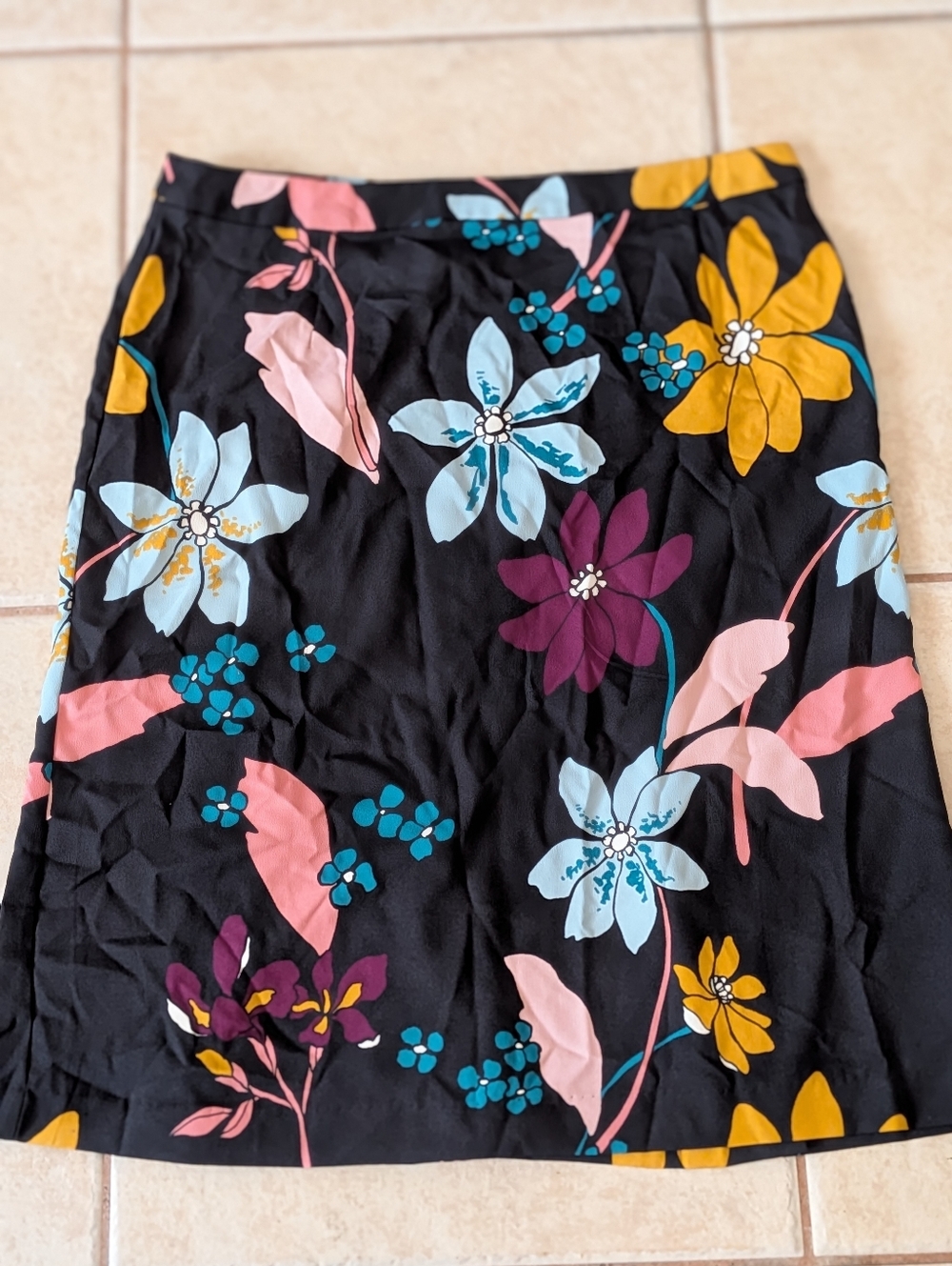 Who What Wear Floral Skirt Size 14